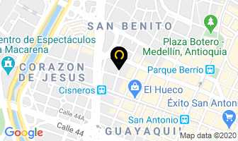 Mapa de Diseño Textil en Medellín