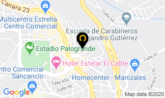 Mapa de Diseño Visual Ltda. en Manizales