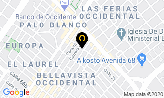 Mapa de Diseño Web Co en Bogotá D.C