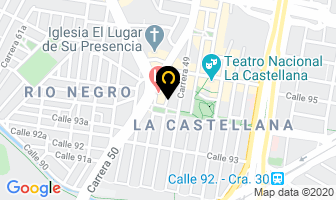 Mapa de Diseño Y Constructora Inmobiliaria Sas en Bogotá D.C