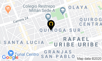 Mapa de Diseño Y Decoración Modular en Bogotá D.C