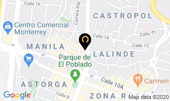 Mapa de Diseño Y Espacios en Envigado