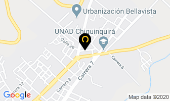 Mapa de Diseño Y Moda en Chiquinquirá