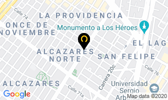 Mapa de Diseño Y Moda Ejecutiva Gsc en Bogotá D.C
