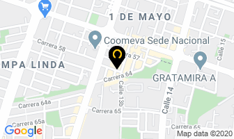 Mapa de Diseño Y Publicidad Massive en Cali