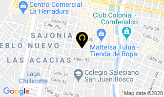Mapa de Diseñoral en Tulua