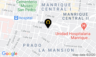Mapa de Diseños Berlop en Medellín