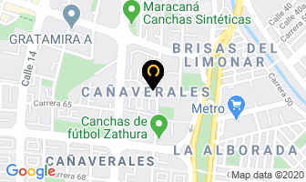 Mapa de Diseños Capilares María en Cali
