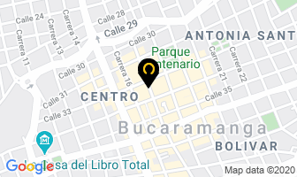 Mapa de Diseños Exclusivos L.m. en Bucaramanga