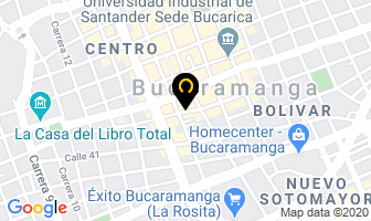 Mapa de Diseños Frank Bolier en Bucaramanga
