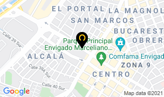 Mapa de Diseños Inoxidables en Medellín