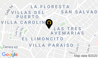 Mapa de Diseños Julio Palacio Silva en Barranquilla