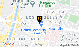 Mapa de Diseños Lumage E.u. en Medellín