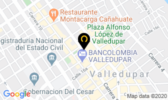 Mapa de Diseños Luz Marina Vides en Valledupar