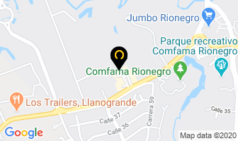 Mapa de Diseños Mauricio Rendon en Rionegro