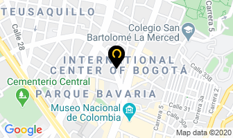 Mapa de Diseños & Proyectos Contra Incendios Ltda. en Bogotá D.C