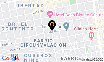 Mapa de Diseños Signos Publicidad en Cúcuta