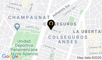 Mapa de Diseños Y Artes A.c. en Cali
