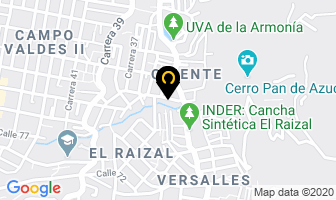 Mapa de Diseños Y Confecciones H.t. S.a. en Medellín