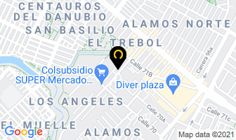 Mapa de Diseños Y Cortes Integrales Ltda. en Bogotá D.C