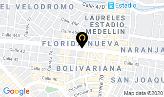 Mapa de Diseños Y Soluciones en Medellín