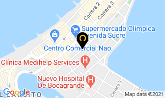 Mapa de Diseños Y Telas en Cartagena