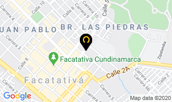 Mapa de Disfraces Al 100 en Facatativá