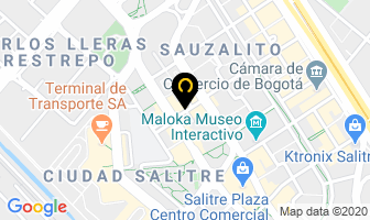 Mapa de Disfraces Anavin en Bogotá D.C