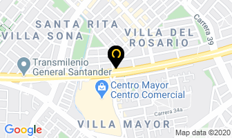 Mapa de Disfraces Matachín en Bogotá D.C