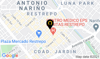 Mapa de Disfraces Nico en Bogotá D.C