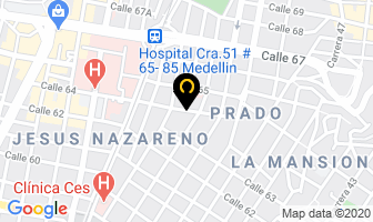 Mapa de Disfrutas en Medellín