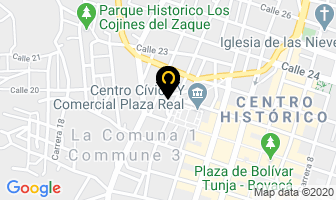 Mapa de Dismaco Ltda en Tunja