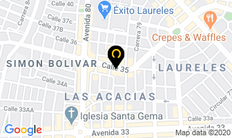 Mapa de Dismenat S.a.s. en Medellín