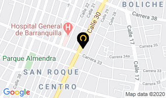 Mapa de Dismolduras Barranquilla en Barranquilla