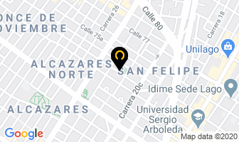 Mapa de Dismongo Ltda. en Bogotá D.C