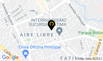 Mapa de Dismotos Consignataria en Pasto