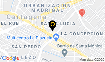 Mapa de Disnar en Cartagena