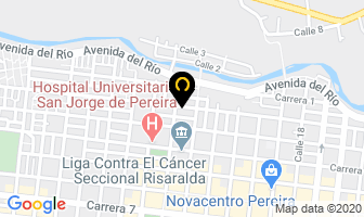Mapa de Disneys Tours en Pereira