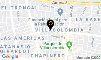 Mapa de Dispal Ltda en Cali