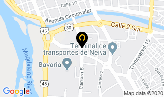 Mapa de Dispapeles S.a. en Neiva
