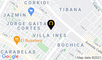 Mapa de Dispieles S.r. Ltda. en Bogotá D.C