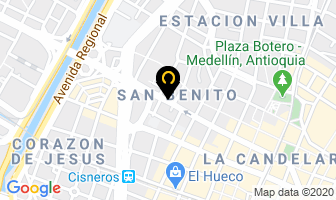 Mapa de Dispromem Ltda. en Medellín