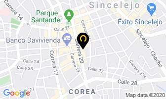 Mapa de Disproquímicos en Sincelejo