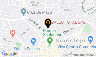 Mapa de Dispufil Internacional S.a.s. en Sincelejo
