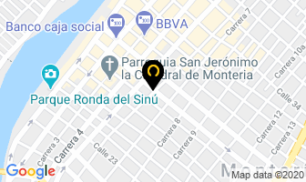 Mapa de Dispufil Internacional S.a.s en Montería