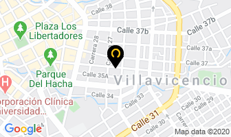 Mapa de Disquifagro en Villavicencio