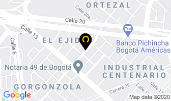 Mapa de Distoyota en Bogotá D.C