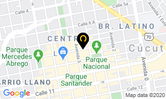 Mapa de Distraves S.a. en Cúcuta