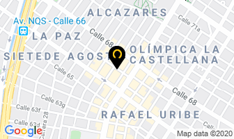 Mapa de Distri Avila Ltda. en Bogotá D.C