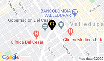 Mapa de Distri Copias en Valledupar